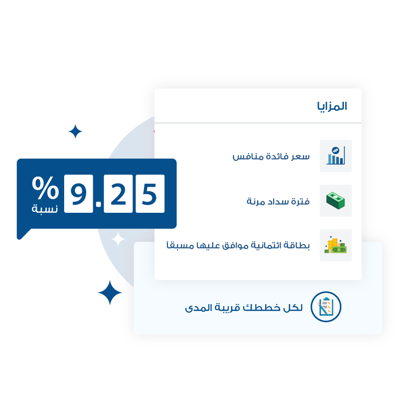 قرض شخصي مصمم لتلبية احتياجاتك مهما كانت!